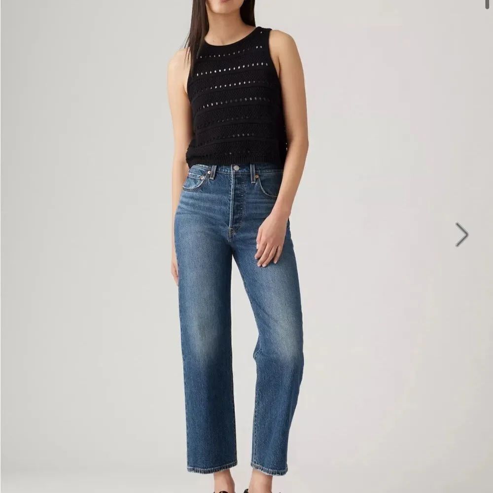 Levi's Ribcage Straight Ankle Jeans